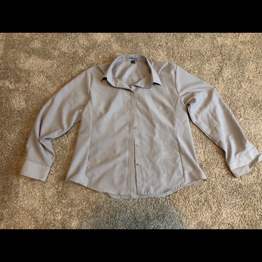 Gray work shirt